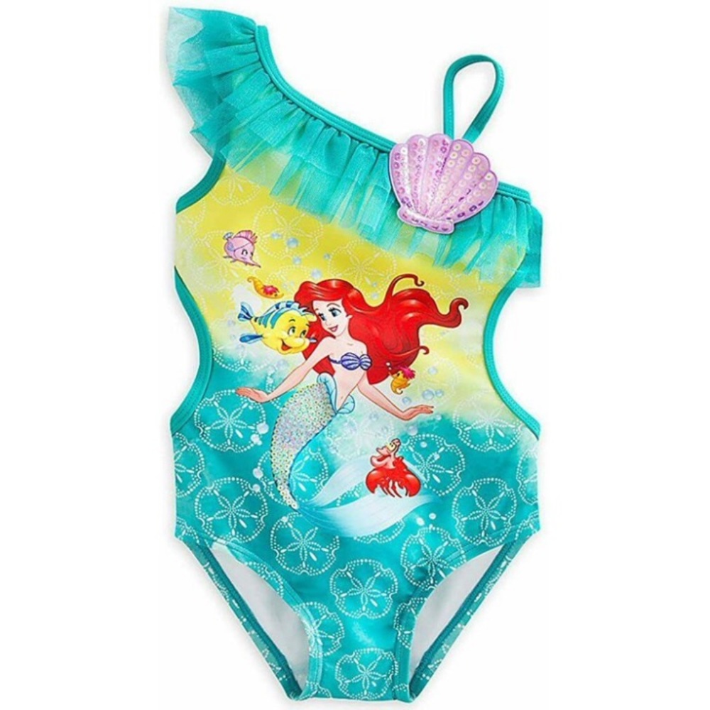 Disney Toddler Girls The Little Mermaid Ariel Swimsuit - 2T
